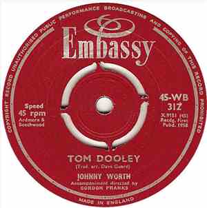 Johnny Worth / Gordon Franks And His Orchestra - Tom Dooley / Hoots Mon