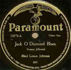 Blind Lemon Jefferson - Jack O Diamond Blues / Chock House Blues
