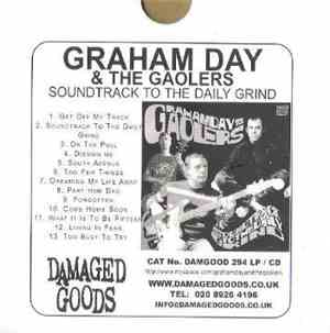 Graham Day & The Gaolers - Soundtrack To The Daily Grind - Promo CD