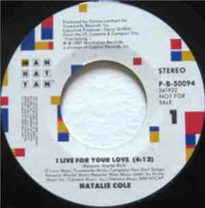 Natalie Cole - I Live For Your Love