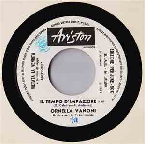 Ornella Vanoni / Simon Luca - Il Tempo D'Impazzire / Spegni La Luce