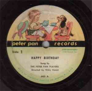 Peter Pan Players - Happy Birthday