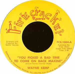 Wayne Kemp - You Picked A Bad Time To Come Back Maxine
