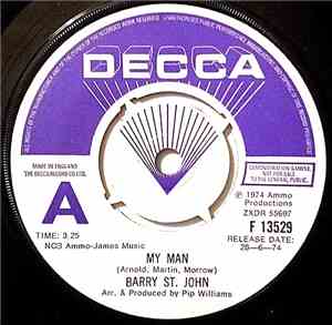 Barry St. John - My Man / Bright Shines The Light