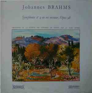 Johannes Brahms, Orchestre De La Société Des Concerts De Vienne Dirigé Par Karl Ritter - Symphonie No 4 En Mi Mineur, Opus 98