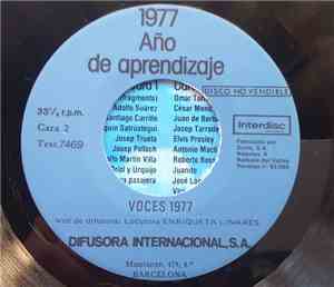 Various - 1977 Año De Aprendizaje