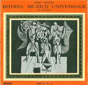 Zeno Vancea - Istoria Muzicii Universale În Exemple - Discul Nr. 4 (Începuturile Operei În Genurile Muzicii Vocal-Simfonice În Secolele XVII-XVIII)
