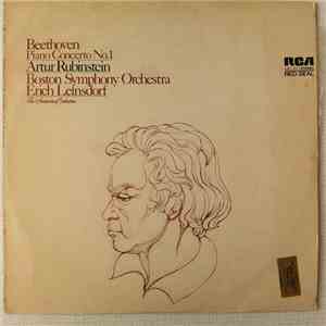 Beethoven, Arthur Rubinstein, Erich Leinsdorf, Boston Symphony Orchestra - Piano Concerto No 1