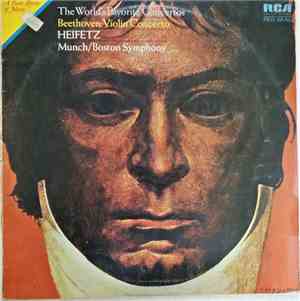 Beethoven, Heifetz, Munch / Boston Symphony - Violin Concerto