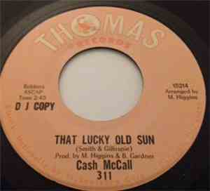 Cash McCall - That Lucky Old Sun