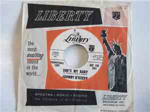 Johnny O'Keefe - She's My Baby / It's Too Late