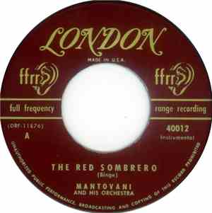 Mantovani And His Orchestra - The Red Sombrero