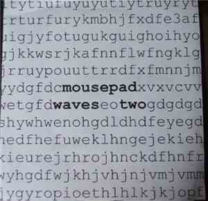 Mousepad - Waves Two