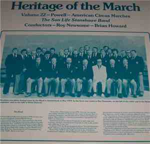 Powell / The Sun Life Stanshawe Band Conductors - Roy Newsome - Brian Howard  - Heritage Of The March  Volume ZZ - Marches Of Thomas Powell / American Circus Marches