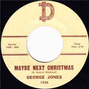 George Jones  - Maybe Next Christmas