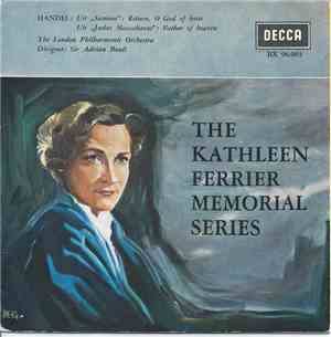 Kathleen Ferrier - Kathleen Ferrier Memorial Series - Händel