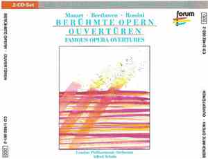 Mozart • Beethoven • Rossini / London Philharmonic Orchestra, Alfred Scholz - Berühmte Opern Ouvertüren - Famous OperaOvertures