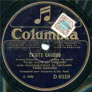 Urquiri, Orchestre Tano Genaro - Triste Gaucho / Colorado