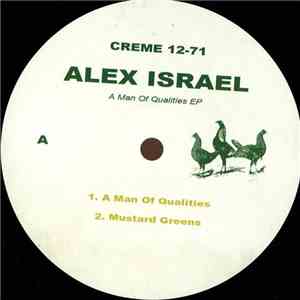 Alex Israel - A Man Of Qualities EP