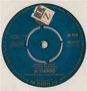 Jo Stafford - Adios My Love (The Song Of Anthens)