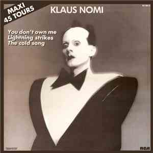 Klaus Nomi - You Don't Own Me