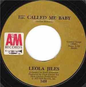 Leola Jiles - To Make A Long Story Short / He Called Me Baby