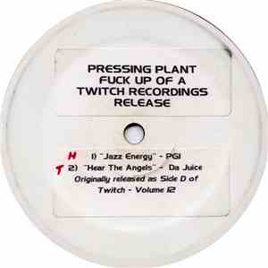 Various - Pressing Plant Fuck Up Of A Twitch Recordings Release