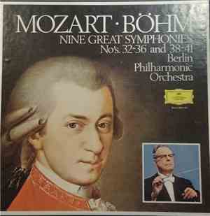 Berliner Philharmoniker, Karl Böhm, Wolfgang Amadeus Mozart - Nine Great Mozart Symphonies No's. 32-36 and 38-41