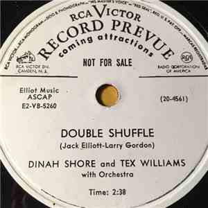 Dinah Shore And Tex Williams - Double Shuffle / Senator From Tennessee