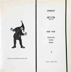 Erik Satie, Laurence Allix - Selected Piano Music