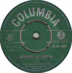 The Beverley Sisters - Goodnight My Someone