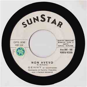 Genny E I Continental - Non Avevo