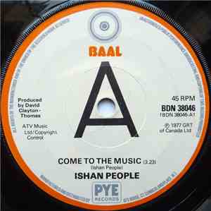 Ishan People - Come To The Music / Inflation