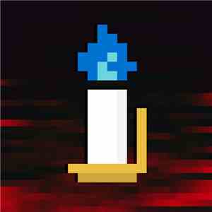 8 Bit Bandit - Blue Candle