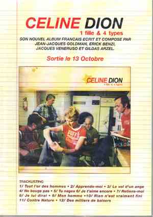 Céline Dion - 1 Fille 4 Type