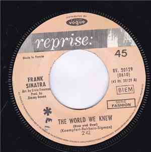 Frank Sinatra - The World We Knew (Over And Over)