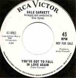 Gale Garnett - It's Been A Lovely Summer / You've Got To Fall In Love Again
