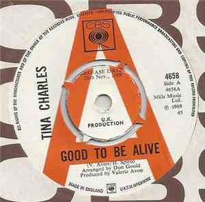 Tina Charles - Good To Be Alive