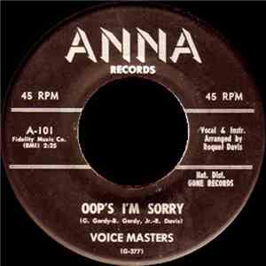 Voice Masters  - Oops I'm Sorry / Hope And Pray