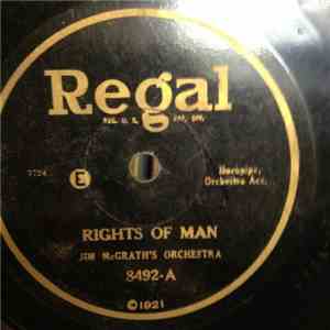 Jim Mcgrath's Orchestra / Matthew And Mary Haskins - Rights Of Man / Maloney's Christening