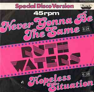 Ruth Waters - Never Gonna Be The Same