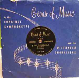 Wittnauer Choraliers, Longines Symphonette - Shadrack, Meshack, Abednego / Die Fledermaus