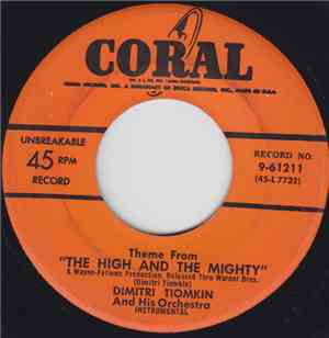 Dimitri Tiomkin And His Orchestra - The High And The Mighty