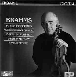 Joseph Silverstein, Utah Symphony Orchestra, Brahms - Violin Concerto / Academic Festival Ouverture