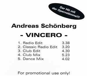Andreas Schönberg - Vincero