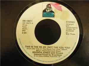 Brenda Jones With Groove Holmes - This Is The Me Me (Not The You You)