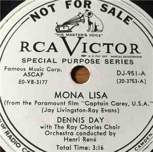 Dennis Day With The Ray Charles Choir - Mona Lisa / A Shawl Of Galway Grey