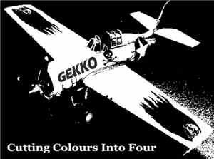 Gekko  - Cutting Colours Into Four