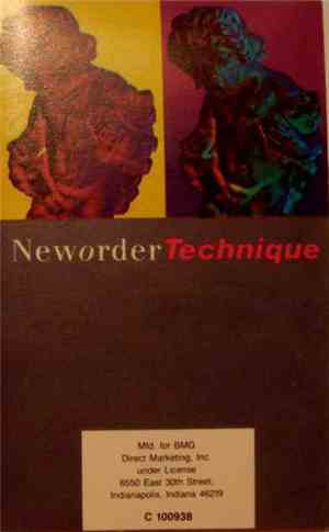 Neworder - Technique
