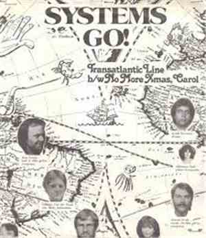 Systems Go! - Transatlantic Line B/w No More Xmas, Carol